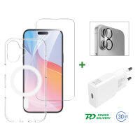 4smarts 3in1 Premium Starter Set für Apple iPhone 16 MagSafe-kompatibel 4smarts 3in1 Premium Starter Set für Apple iPhone 16 MagSafe-kompatibel